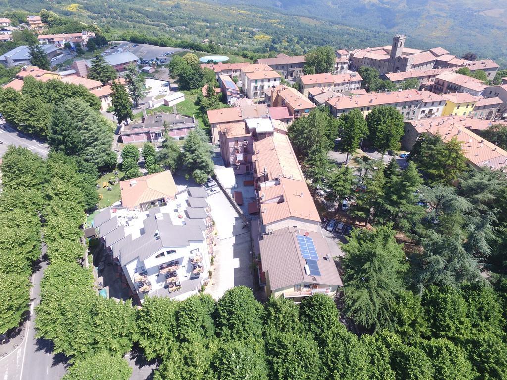 Hotel Fabbrini Abbadia San Salvator Exterior foto